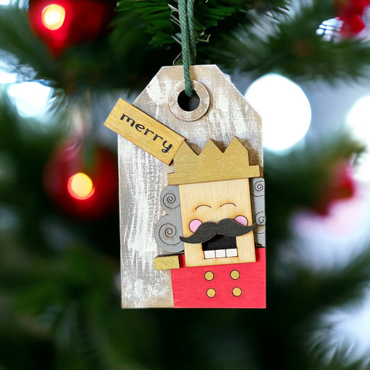 Nutcracker Tag Ornament