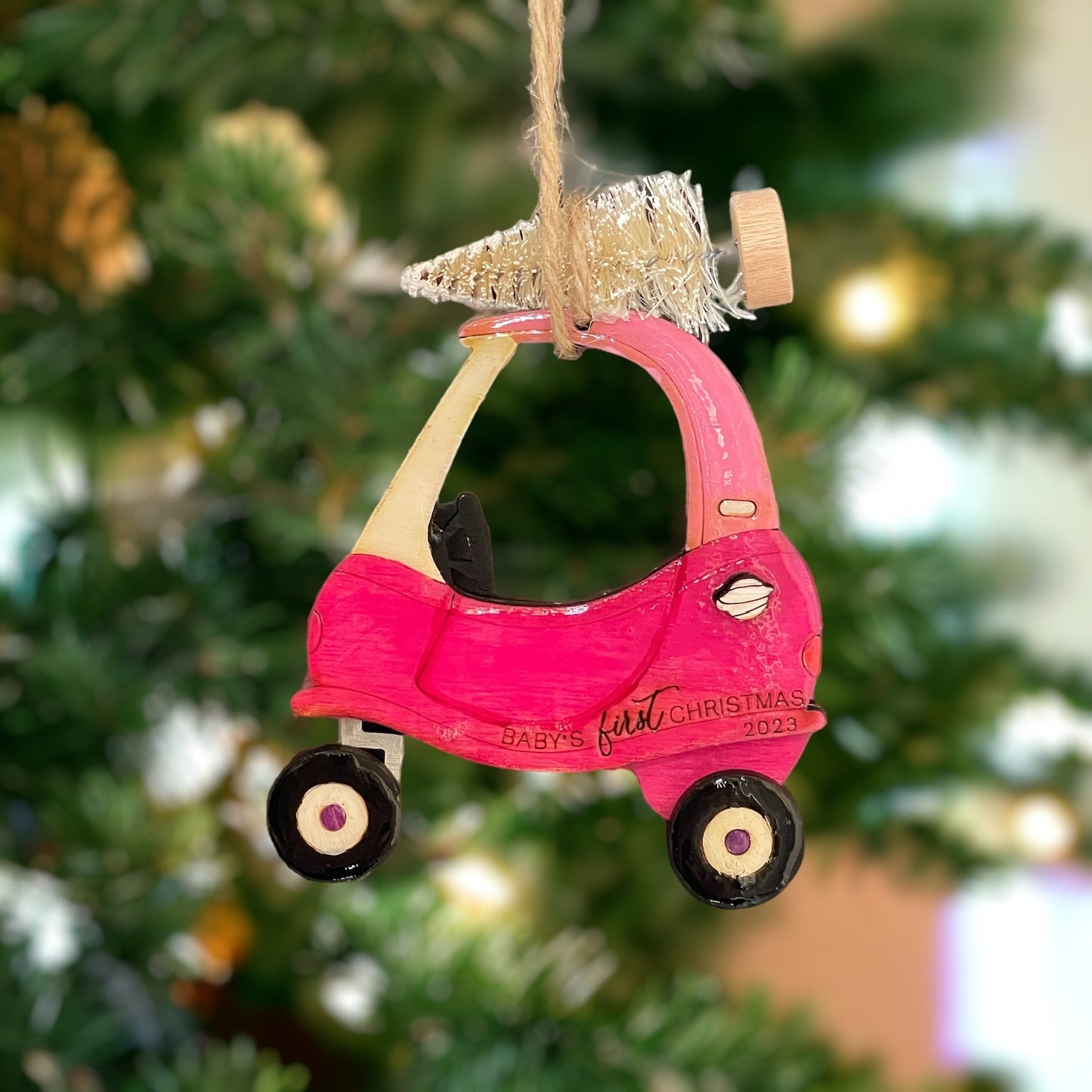 Baby's First Christmas Car Ornament