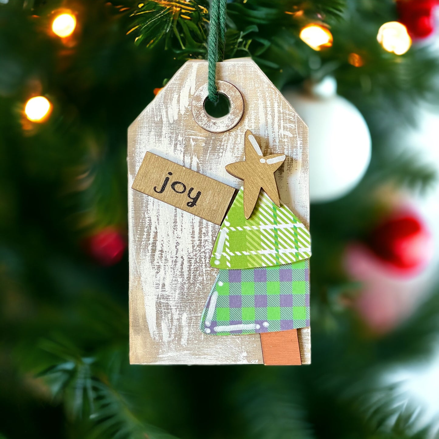 Christmas Tree Tag Ornament