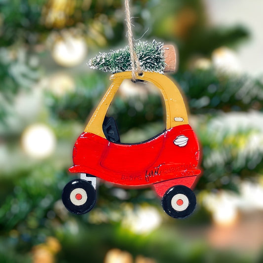 Baby's First Christmas Car Ornament