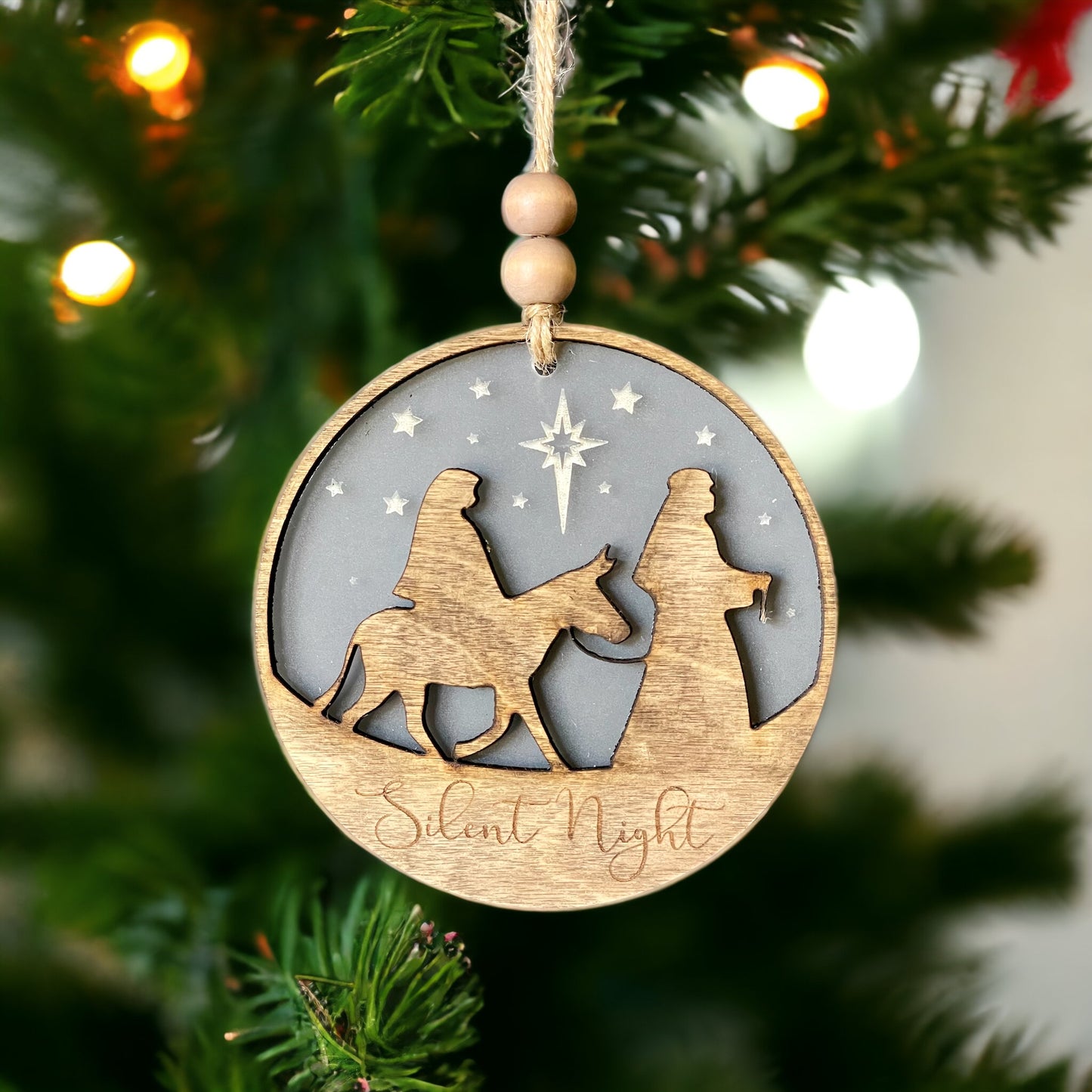 Silent Night Ornament