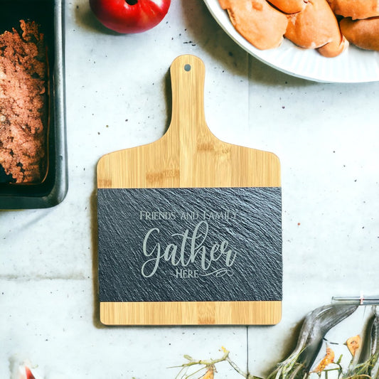 Bamboo/Slate Board - Gather