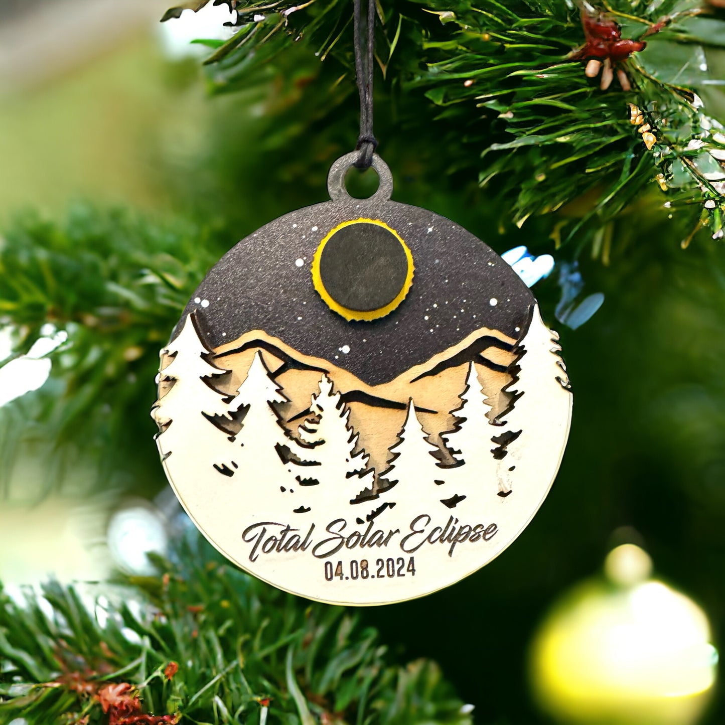 Total Eclipse Ornament - Trees