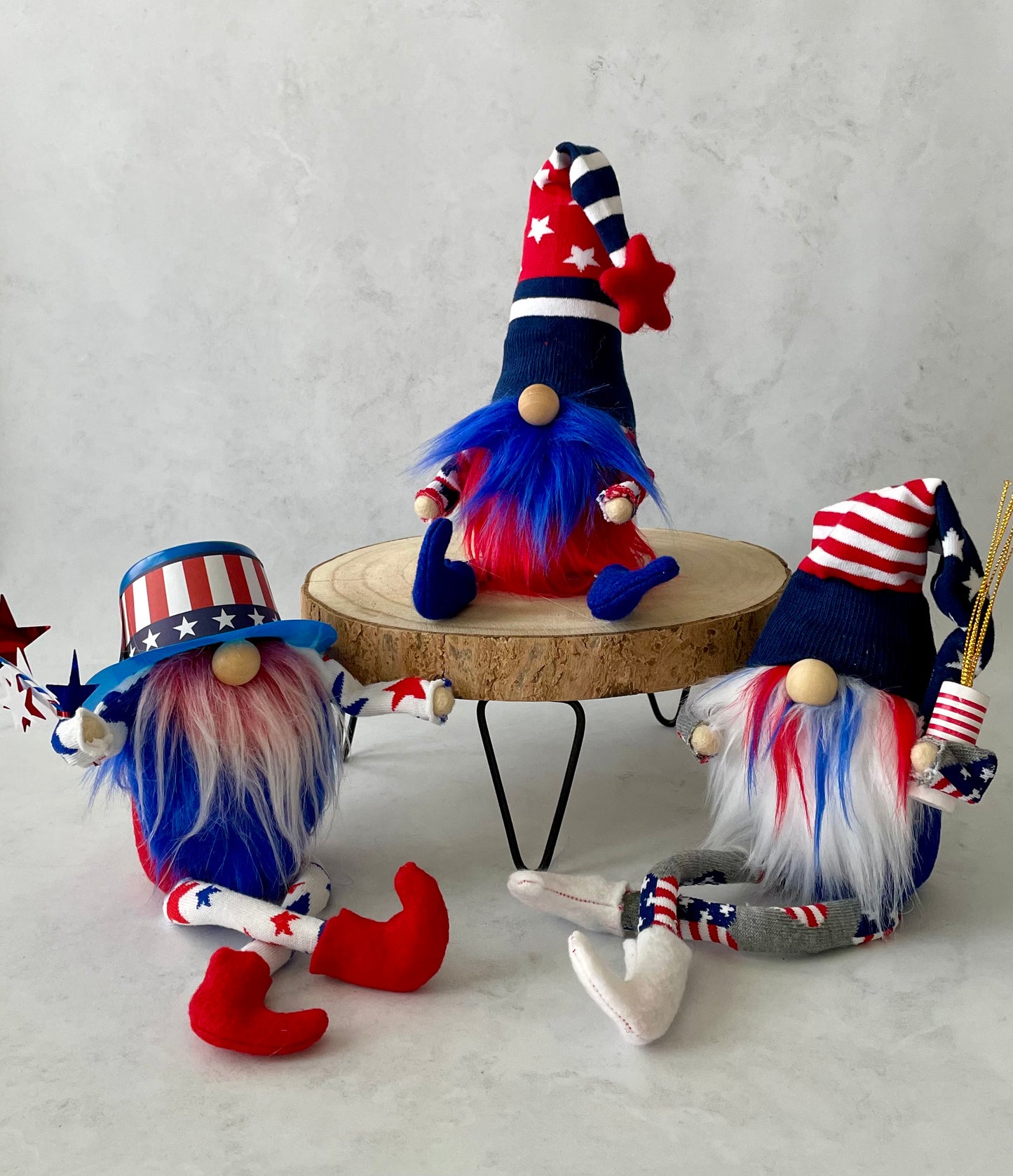 Patriotic Cloth Gnomes