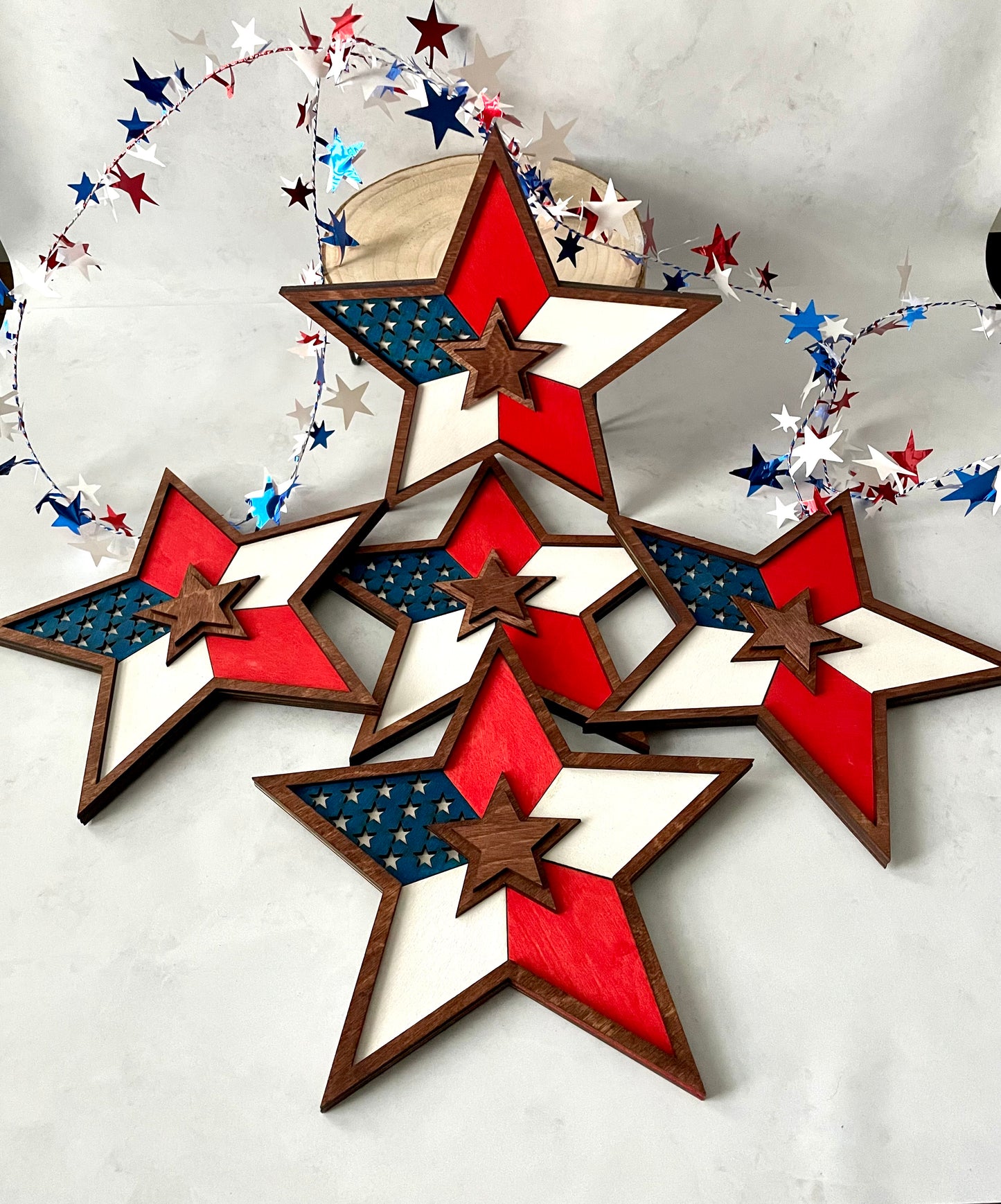 Patriotic Stars