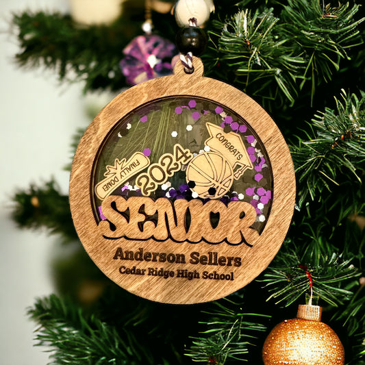 Senior Shaker Ornament