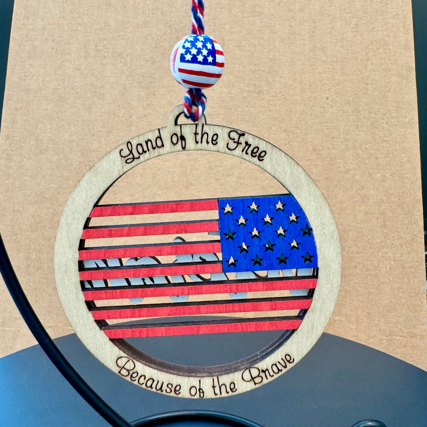 NEW! Christmas Ornament - Veteran